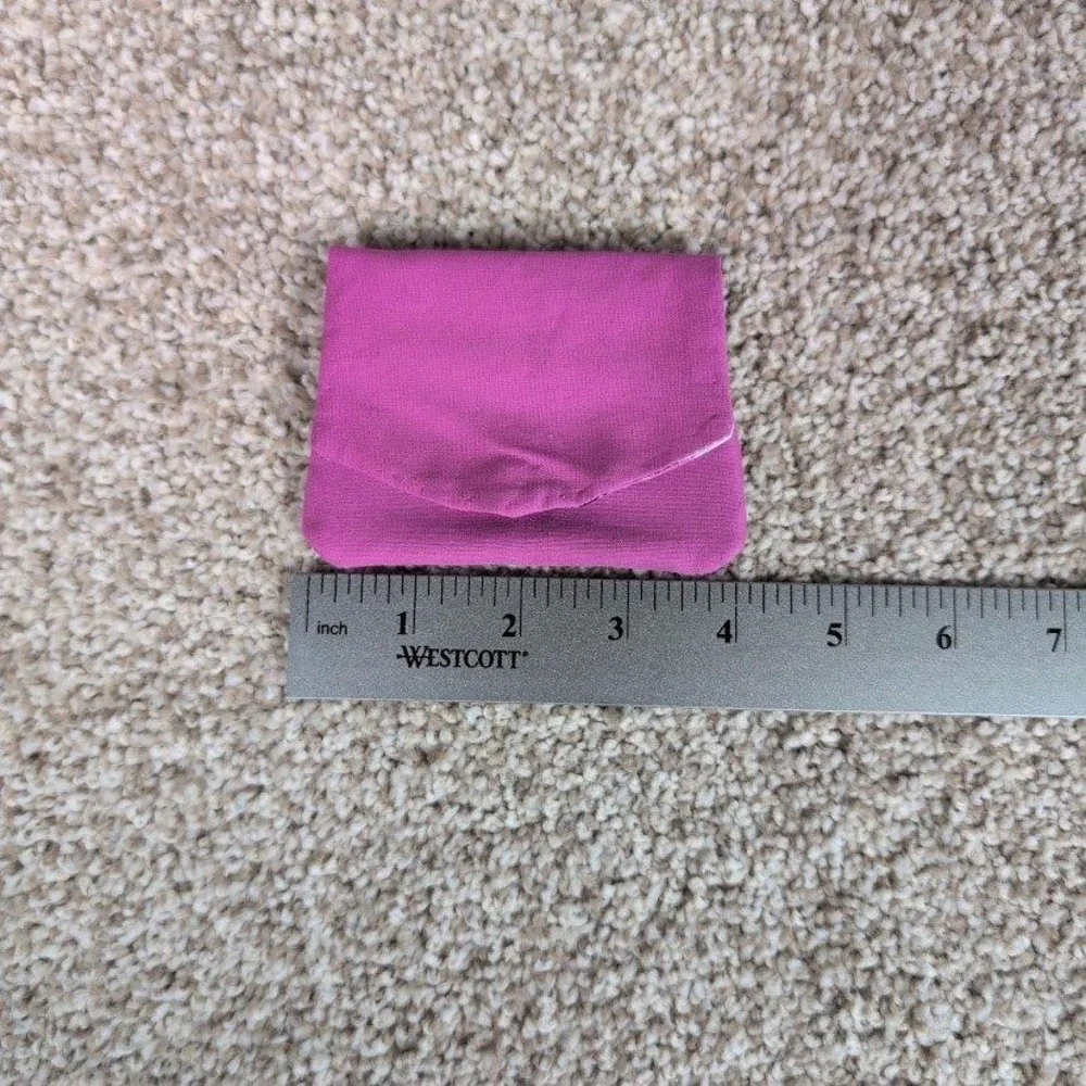 Pocket Wallet Purple‎ Camo Card Holder Small Clutch Mini Wallet Hand Crafted